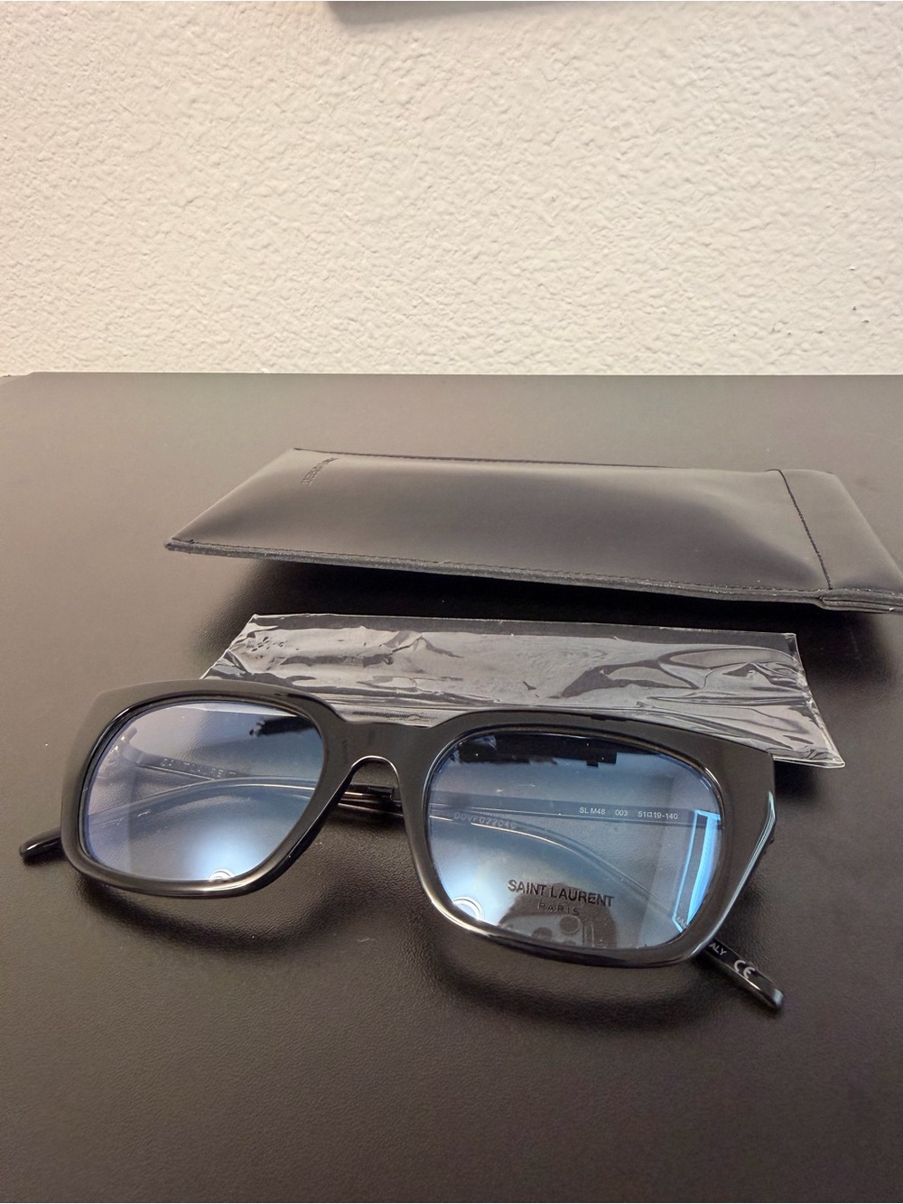 Saint Laurent SL M48 Eyeglasses – Black